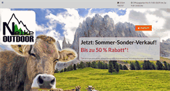 Desktop Screenshot of nelke-outdoor.de