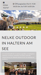 Mobile Screenshot of nelke-outdoor.de